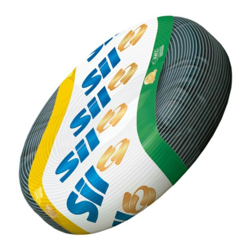Fio Cabinho Flexivel Sil 6,0 Preto 100M