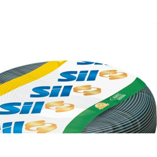 Fio Cabinho Flexivel Sil 6,0 Preto 100M