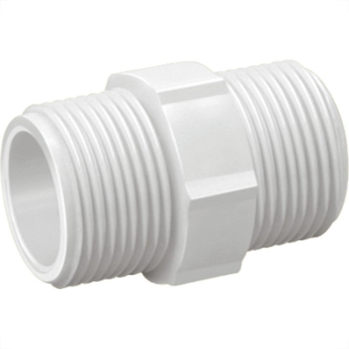 Niple Branco Krona Rosca Rosca 1/2'' 287 - Kit C/50 Niple Branco Krona Rosca Rosca 1/2'' 287 - Kit C/50