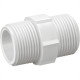 Niple Branco Krona Rosca Rosca 1/2'' 287 - Kit C/50 Niple Branco Krona Rosca Rosca 1/2'' 287 - Kit C/50