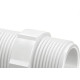 Niple Branco Krona Rosca Rosca 1/2'' 287 - Kit C/50 Niple Branco Krona Rosca Rosca 1/2'' 287 - Kit C/50