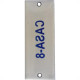 Placa Esmaltada Caiado 3X8 Casa 8 Placa Esmaltada Caiado 3X8 Casa 8