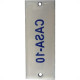 Placa Esmaltada Caiado 3X8 Casa 10 Placa Esmaltada Caiado 3X8 Casa 10