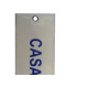 Placa Esmaltada Caiado 3X8 Casa 10 Placa Esmaltada Caiado 3X8 Casa 10