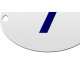 Numero Oval Chapa Esmaltado Caiado 7 - Kit C/10