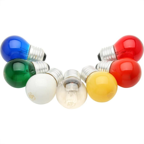Lampada Bolinha Brasfort 15Wx127V Sortidas 8486 - Kit C/25 Lampada Bolinha Brasfort 15Wx127V Sortidas 8486 - Kit C/25