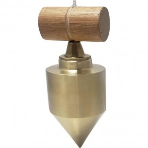 Prumo Metal Amarelo Emava Centro +-550G 7G Prumo Metal Amarelo Emava Centro +-550G 7G