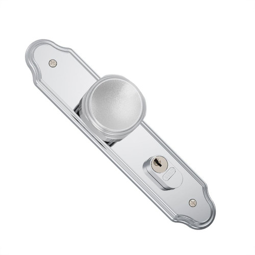 Fechadura Stam 803/02 Externa Inox Bola 35015 Fechadura Stam 803/02 Externa Inox Bola 35015