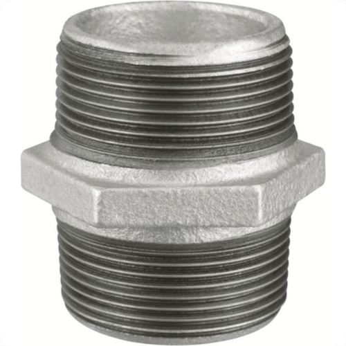 Tupy Niple Duplo Reducao Galvanizado 1X3/4 Tupy Niple Duplo Reducao Galvanizado 1X3/4