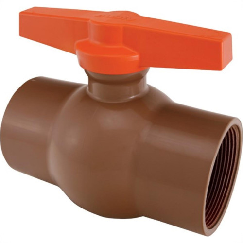 Registro Esfera Pvc Viqua 3/4'' Rosca Rosca Registro Esfera Pvc Viqua 3/4'' Rosca Rosca