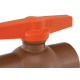Registro Esfera Pvc Viqua 3/4'' Rosca Rosca Registro Esfera Pvc Viqua 3/4'' Rosca Rosca