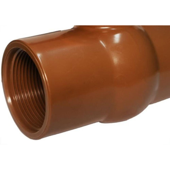 Registro Esfera Pvc Viqua 1'' Rosca Rosca 