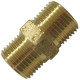 Niple Latao Amarelo Metais Rei 1/2X1/2 10057 - Kit C/6 Niple Latao Amarelo Metais Rei 1/2X1/2 10057 - Kit C/6