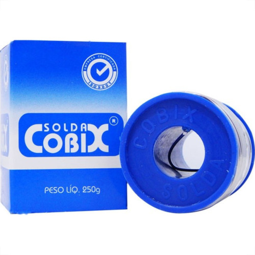 Solda Cobix Carretel 1,0Mm Azul 250G 260 Solda Cobix Carretel 1,0Mm Azul 250G 260