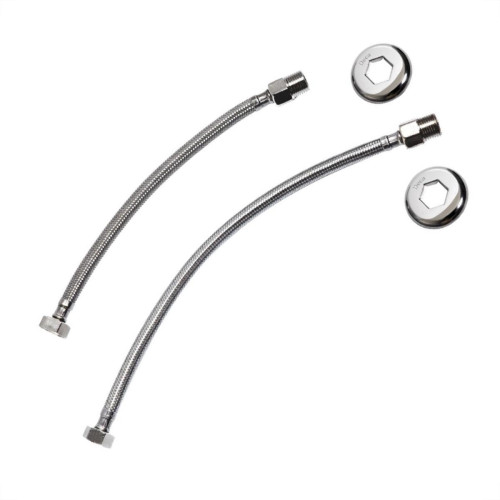 Engate Flexivel Aco Inox Deca 4607C 40Cm 4607.C.040 Engate Flexivel Aco Inox Deca 4607C 40Cm 4607.C.040