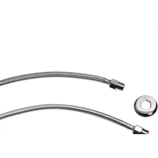 Engate Flexivel Aco Inox Deca 4607C 40Cm 4607.C.040 Engate Flexivel Aco Inox Deca 4607C 40Cm 4607.C.040