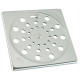 Grelha Inox Clarinox Caixilho Quadrada 10Cm Fecho 5100 Grelha Inox Clarinox Caixilho Quadrada 10Cm Fecho 5100