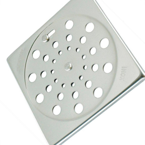 Grelha Inox Clarinox Caixilho Quadrada 10Cm Fecho 5100 Grelha Inox Clarinox Caixilho Quadrada 10Cm Fecho 5100