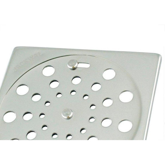 Grelha Inox Clarinox Caixilho Quadrada 10Cm Fecho 5100 Grelha Inox Clarinox Caixilho Quadrada 10Cm Fecho 5100