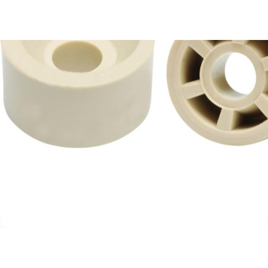 Suporte Prateleira Starplast Madeira Redondo Branco 1000Pecas Suporte Prateleira Starplast Madeira Redondo Branco 1000Pecas