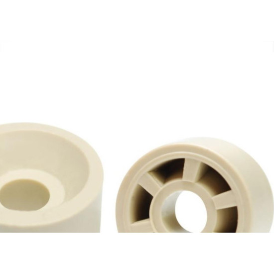 Suporte Prateleira Starplast Madeira Redondo Branco 1000Pecas Suporte Prateleira Starplast Madeira Redondo Branco 1000Pecas