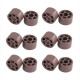Suporte Prateleira Starplast Madeira Redondo Marrom 1000Pecas
