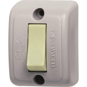 Interruptor Externo Lorenzetti Retangular Cinza 1063