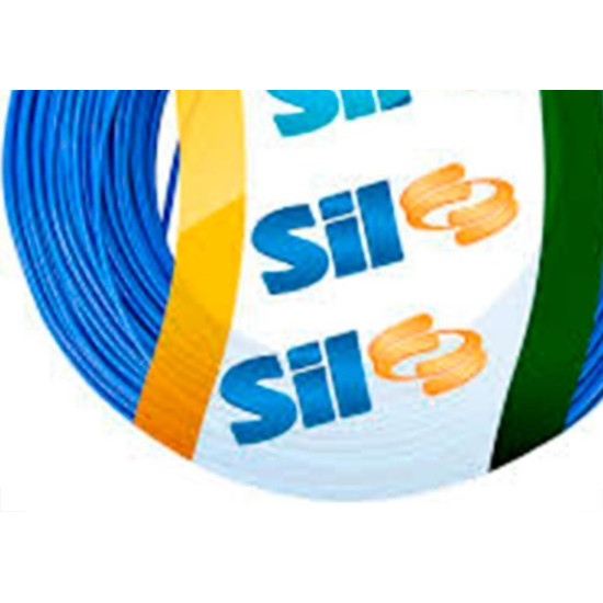 Fio Cabinho Flexivel Sil 16,0 Azul 100M