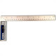 Esquadro Cabo Aluminio Brasfort 10'' 25Cm 8556 Esquadro Cabo Aluminio Brasfort 10'' 25Cm 8556