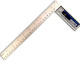 Esquadro Cabo Aluminio Brasfort 10'' 25Cm 8556 Esquadro Cabo Aluminio Brasfort 10'' 25Cm 8556