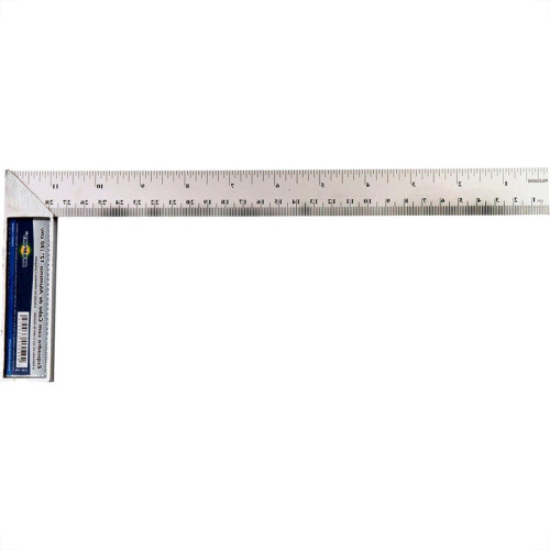 Esquadro Cabo Aluminio Brasfort 12'' 30Cm 8557 Esquadro Cabo Aluminio Brasfort 12'' 30Cm 8557