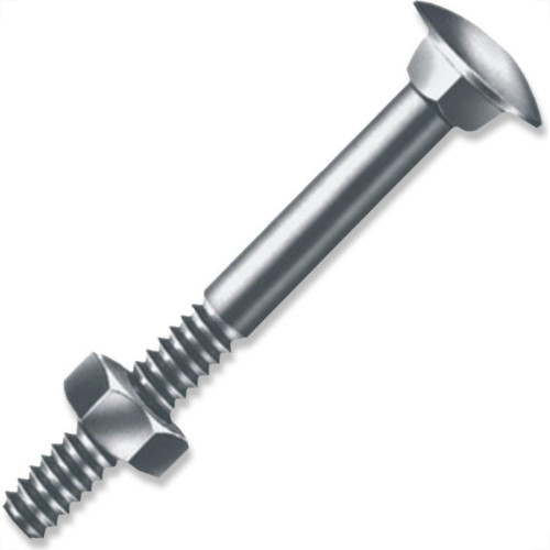 Parafuso Frances Jomarca (84)1/2X9 Ww Com Porca 25Pecas 05478/26399