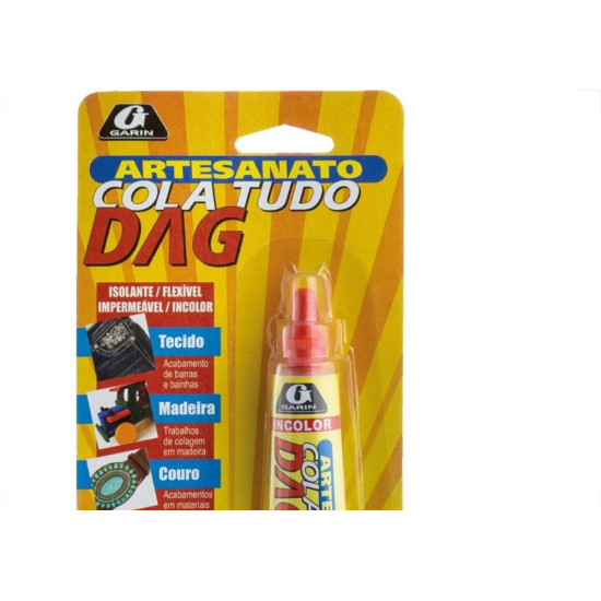 Cola Tudo Dag Garin Artesanato 17G Incolor Ccti-017 Cola Tudo Dag Garin Artesanato 17G Incolor Ccti-017