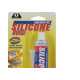 Cola Silicone Bond Garin 50 Gr Incolor Blister Ssai-050 - Kit C/12 