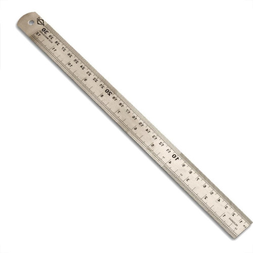 Regua De Aco Inoxidavel Brasfort 1000Mm 8664 Regua De Aco Inoxidavel Brasfort 1000Mm 8664