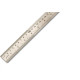 Regua De Aco Inoxidavel Brasfort 1000Mm 8664 Regua De Aco Inoxidavel Brasfort 1000Mm 8664
