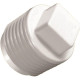 Plug Branco Krona Rosca Rosca 1/2'' 293 - Kit C/50 Plug Branco Krona Rosca Rosca 1/2'' 293 - Kit C/50