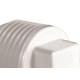 Plug Branco Krona Rosca Rosca 1/2'' 293 - Kit C/50 Plug Branco Krona Rosca Rosca 1/2'' 293 - Kit C/50