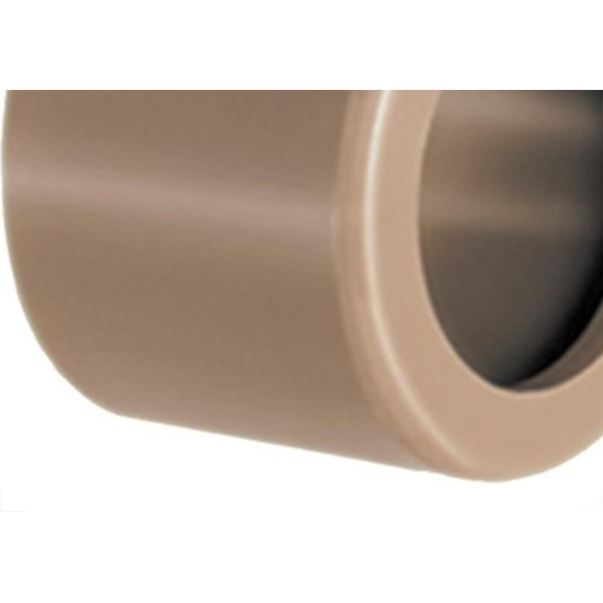 Bucha Marrom Krona Reducao Curta 25X20 360 - Kit C/50
