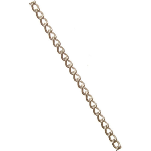 Corrente Torcida Leve Niquelada 2,4 X 9 20M 