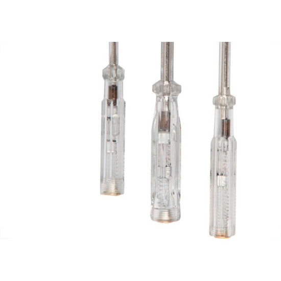 Chave Fenda Teste Brasfort 135Mm Pequena 8290 - Kit C/12 Chave Fenda Teste Brasfort 135Mm Pequena 8290 - Kit C/12