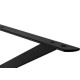 Suporte Prateleira Hayner Reforcada Preta 40Cm Peca 201696 - Kit C/12 Suporte Prateleira Hayner Reforcada Preta 40Cm Peca 201696 - Kit C/12
