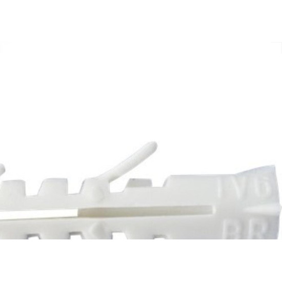 Bucha Fixacao Ivplast Nylon 06 Saco 500 Pecas