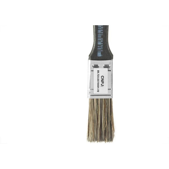Pincel Trincha Pintura Atlas   300 X 3/4'' Preta 300/2 - Kit C/12 