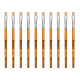 Pincel Para Artesanato Roma Ponta Chata 10 615 10 - Kit C/12 Pincel Para Artesanato Roma Ponta Chata 10 615 10 - Kit C/12