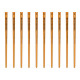 Pincel Para Artesanato Roma Ponta Chata 12 615 12 - Kit C/12 