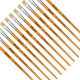 Pincel Para Artesanato Roma Ponta Chata 14 615 14 - Kit C/12 