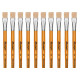 Pincel Para Artesanato Roma Ponta Chata 16 615 16 - Kit C/12 