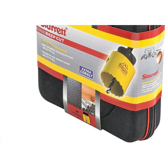 Serra Copo Starrett Aco Rapido Kit Industrial 11P Ks11041-S