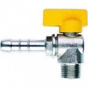 Registro Gas Esfera 1/2 Npt-Machox3/8'' Bico Macho 110 Registro Gas Esfera 1/2 Npt-Machox3/8'' Bico Macho 110